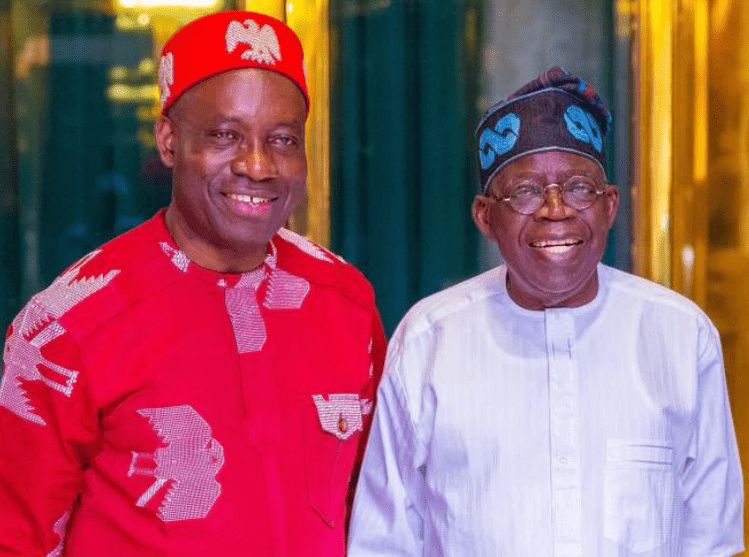 Tinubu Hails Soludo’s Re-election, Promises Stronger Ties with Anambra