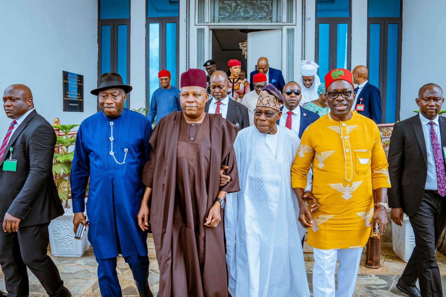 Awka Agog, As Shettima, OBJ, GEJ, Others Grace Soludo’s 2nd Tenure Inauguration