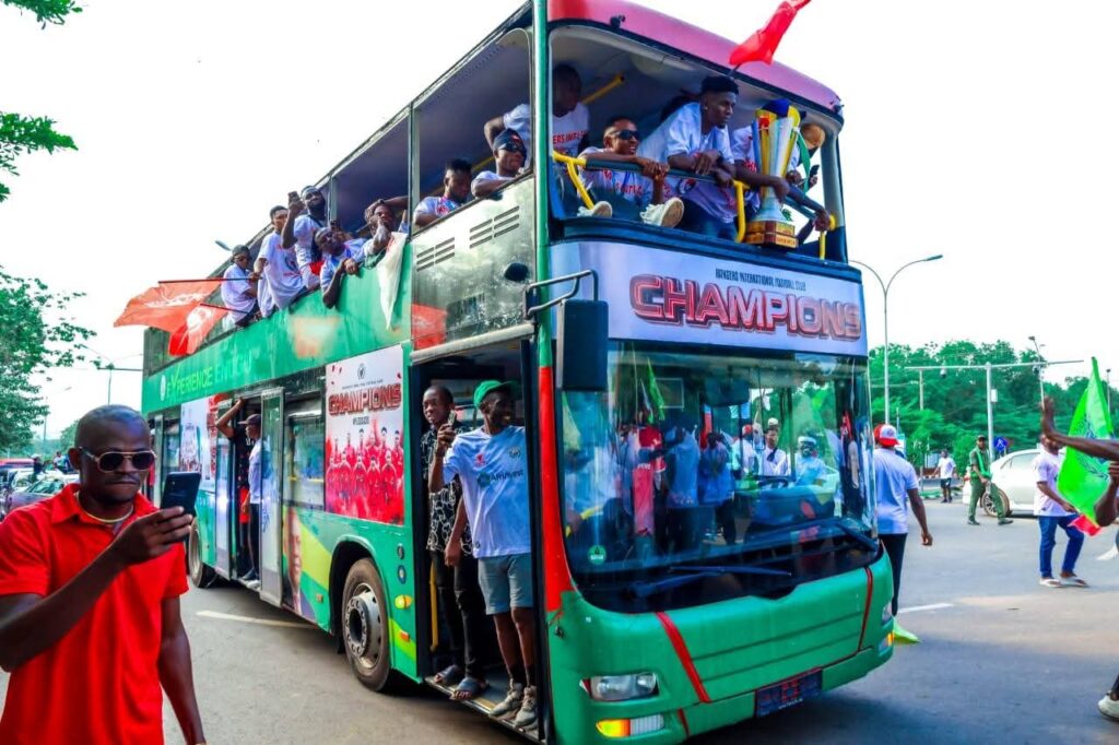 NPFL: Mbah rewards Rangers players, Mgt with plots of land, N150m