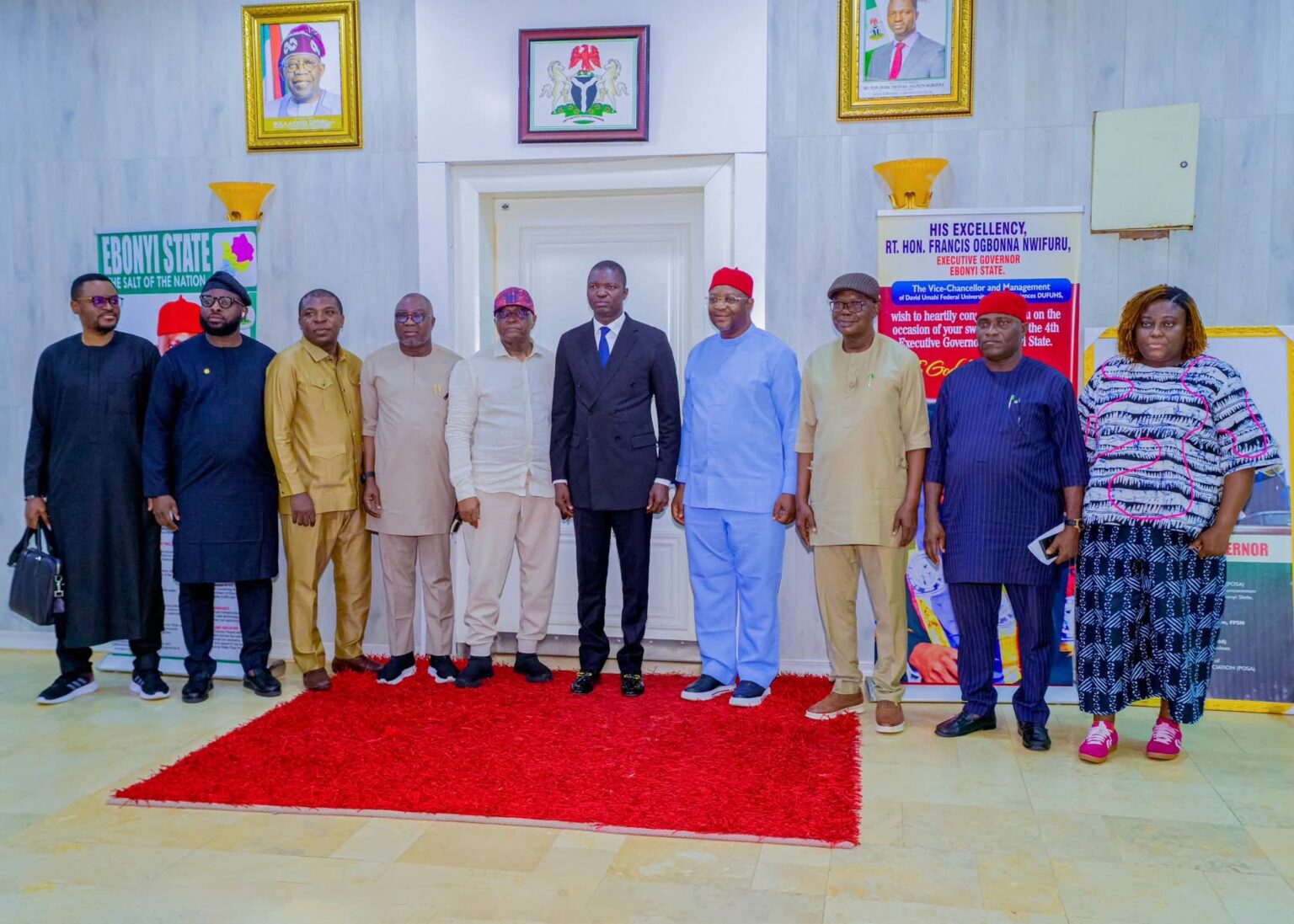 Presidential Media Team Inspects Projects In S’East