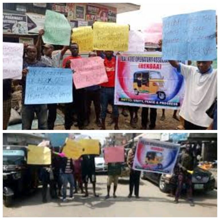 Aba Keke Riders Protest Revocation Of Certificate By Transport Ministry