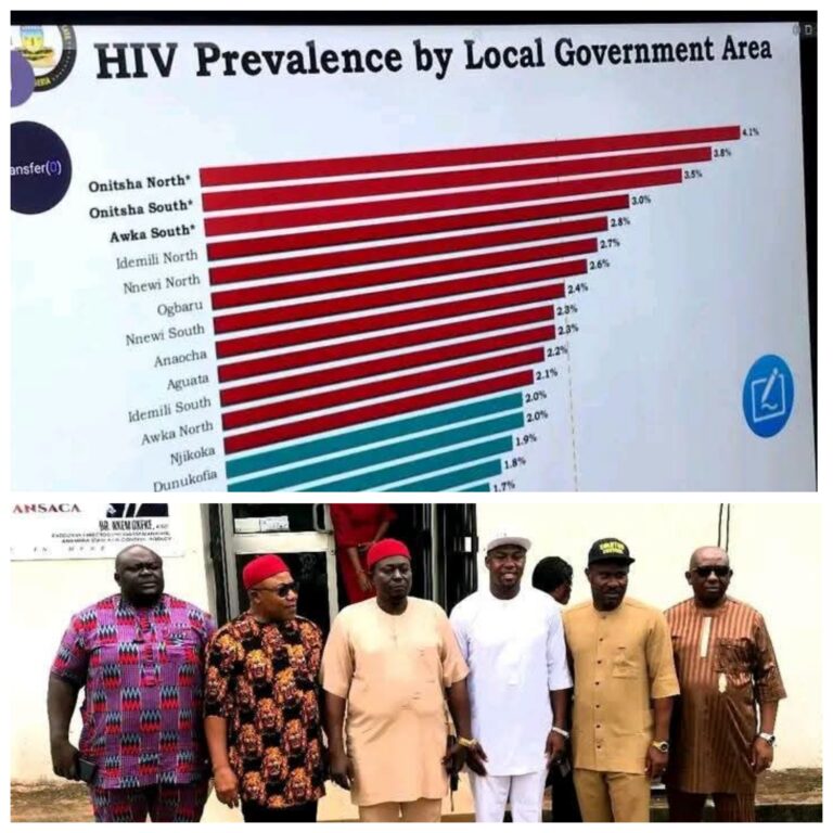 HIV Rate: Anambra Now 1st In South East, 5th In Nigeria With 2.4%