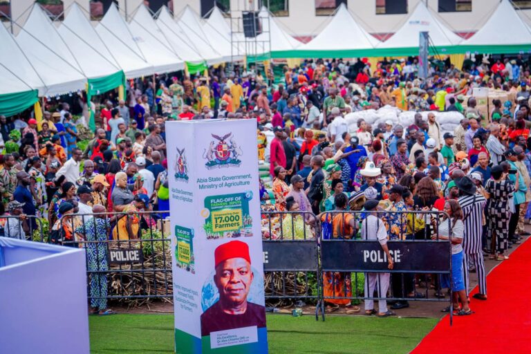 Abia Flags-Off Farmers’ Support Programme, Empowers Over 18,000 Farmers